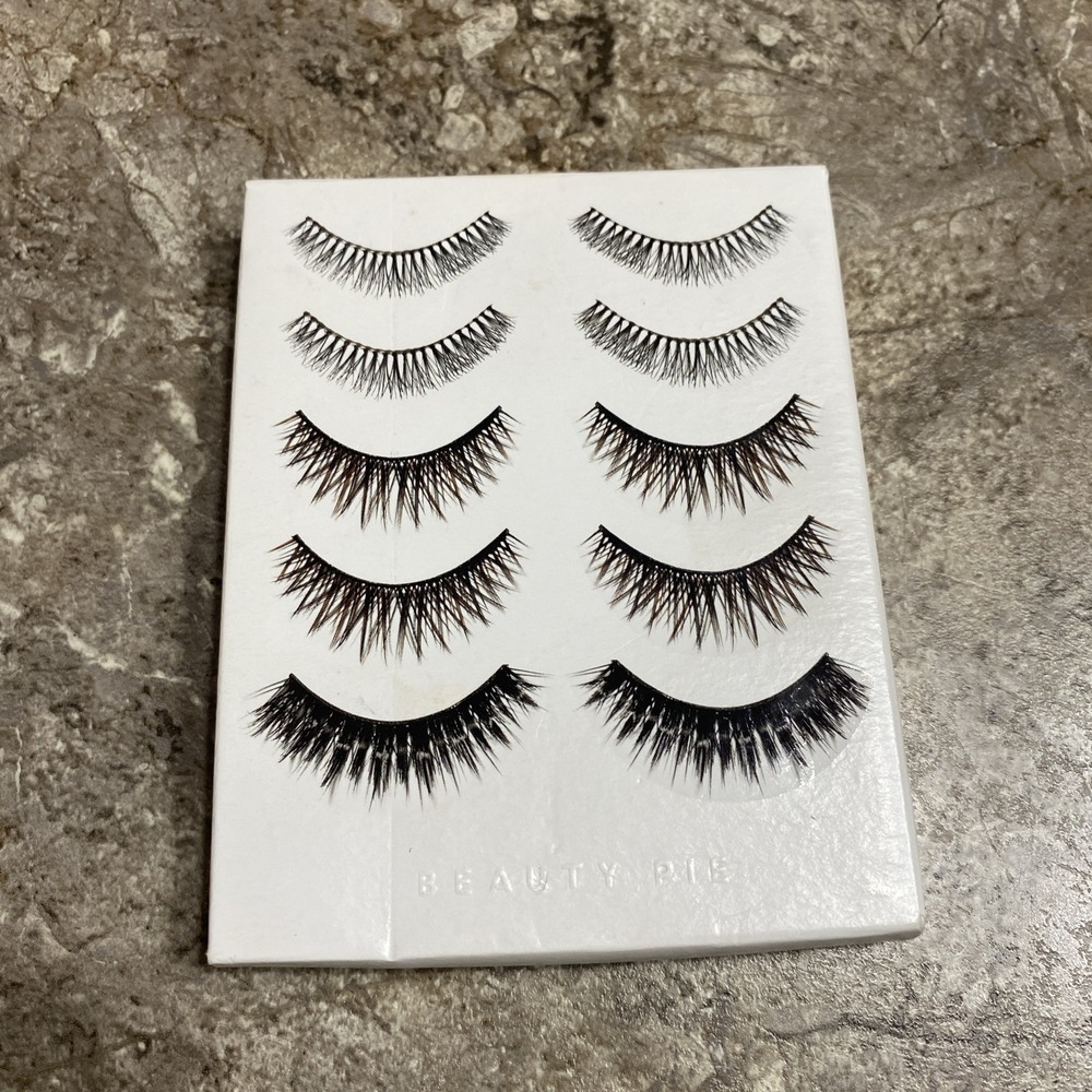 BEAUTY PIE Cosmetics False Lash Pro Collection 001 (The Mixer) 5 Sets Eyelashes‎
